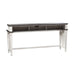 Liberty Allyson Park Console Bar Table in Wirebrushed White - Furniture 4 Less (Jacksonville, NC)