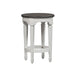 Liberty Allyson Park Console Stool in Wirebrushed White - Furniture 4 Less (Jacksonville, NC)