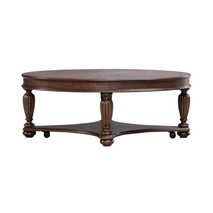 Allington Oval Cocktail Table - Furniture 4 Less (Jacksonville, NC)