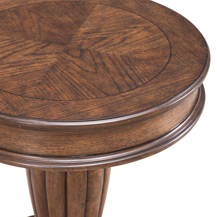 Allington Round End Table - Furniture 4 Less (Jacksonville, NC)
