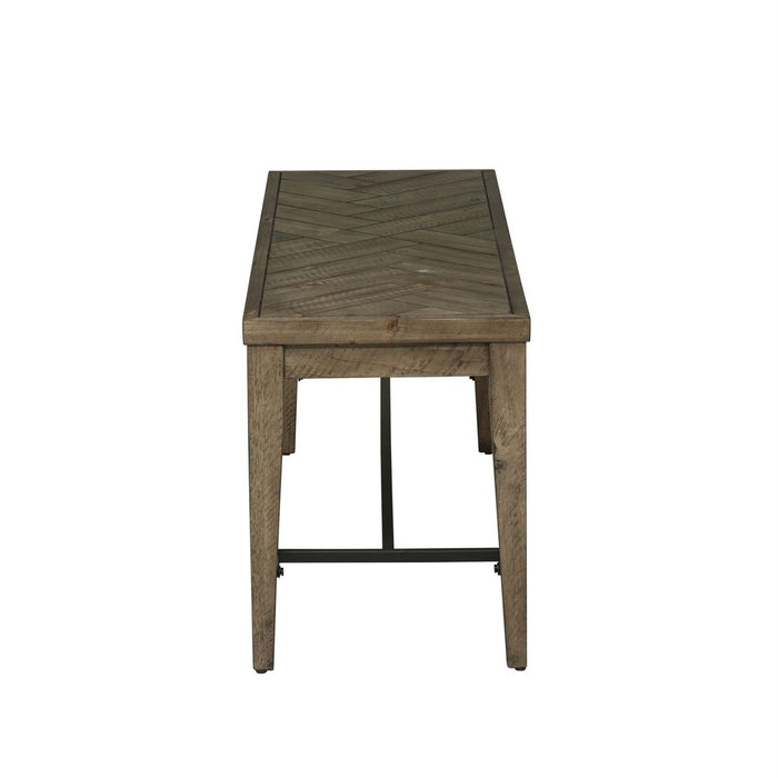 Liberty Furniture Horizons Bench (RTA) in Rustic Caramel - Furniture 4 Less (Jacksonville, NC)