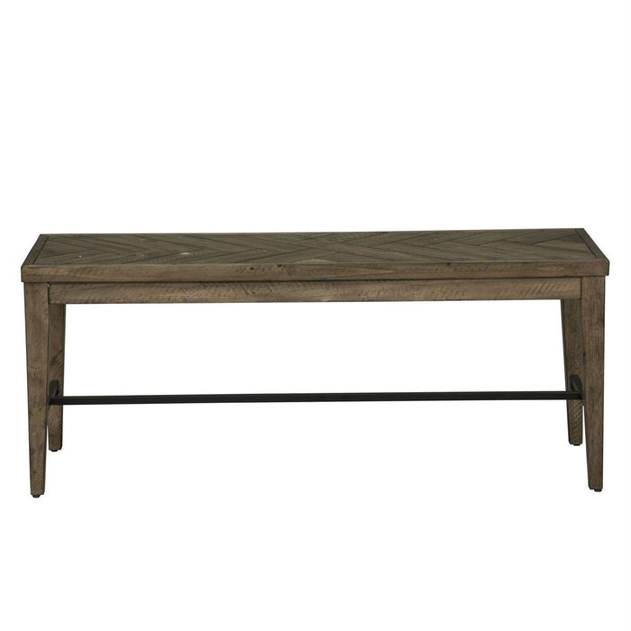 Liberty Furniture Horizons Bench (RTA) in Rustic Caramel - Furniture 4 Less (Jacksonville, NC)