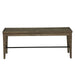 Liberty Furniture Horizons Bench (RTA) in Rustic Caramel - Furniture 4 Less (Jacksonville, NC)