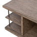 City Scape Cocktail Table in White Oak Veneers - Furniture 4 Less (Jacksonville, NC)