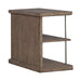 City Scape Chair Side Table in White Oak Veneers - Furniture 4 Less (Jacksonville, NC)