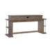 City Scape Console Bar Table in White Oak Veneers - Furniture 4 Less (Jacksonville, NC)
