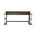 Liberty Furniture City Scape Console Bar Table in White Oak Veneers - Furniture 4 Less (Jacksonville, NC)