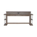 City Scape Console Bar Table in White Oak Veneers - Furniture 4 Less (Jacksonville, NC)