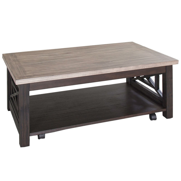Heatherbrook 3 Piece Set (1-Cocktail 2-End Tables) - Furniture 4 Less (Jacksonville, NC)