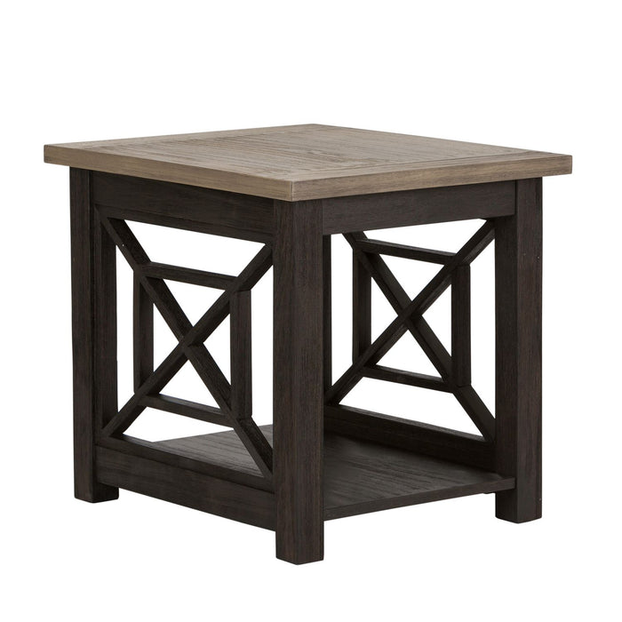 Heatherbrook 3 Piece Set (1-Cocktail 2-End Tables) - Furniture 4 Less (Jacksonville, NC)