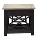 Liberty Heatherbrook Drawer End Table in Charcoal and Ash - Furniture 4 Less (Jacksonville, NC)