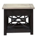 Heatherbrook Drawer End Table in Charcoal and Ash - Furniture 4 Less (Jacksonville, NC)