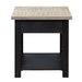 Heatherbrook Drawer End Table in Charcoal and Ash - Furniture 4 Less (Jacksonville, NC)