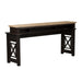 Liberty Heatherbrook Console Bar Table in Charcoal and Ash - Furniture 4 Less (Jacksonville, NC)