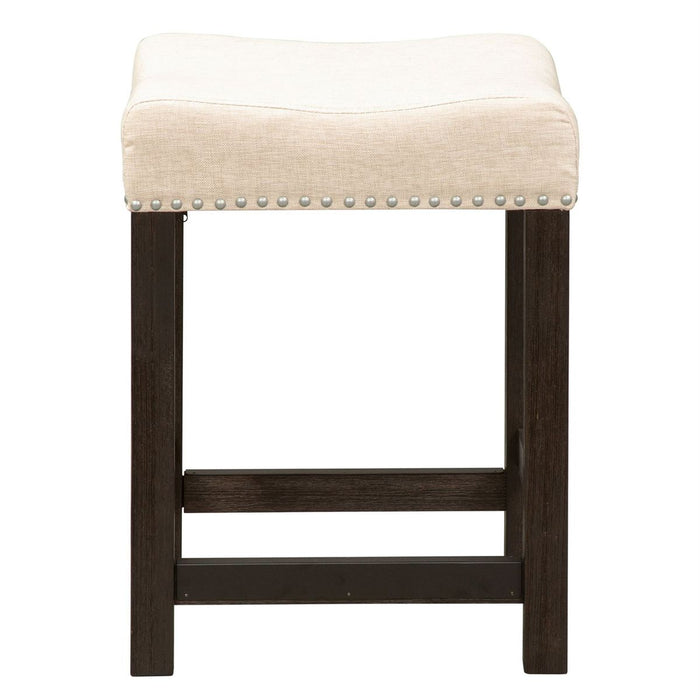 Liberty Heatherbrook Uph Barstool in Charcoal and Ash - Furniture 4 Less (Jacksonville, NC)