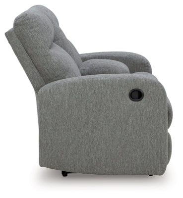 Gauntlet Reclining Loveseat with Console - Furniture 4 Less (Jacksonville, NC)