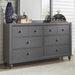 Cottage View 6 Drawer Dresser image