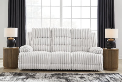 Rhines Falls Power Reclining Sofa with Drop Down Table - Furniture 4 Less (Jacksonville, NC)