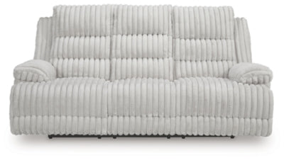Rhines Falls Power Reclining Sofa with Drop Down Table - Furniture 4 Less (Jacksonville, NC)