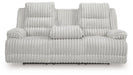 Rhines Falls Power Reclining Sofa with Drop Down Table - Furniture 4 Less (Jacksonville, NC)