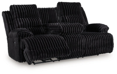 Rhine Falls Power Reclining Sofa with Drop Down Table - Furniture 4 Less (Jacksonville, NC)