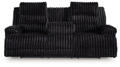 Rhine Falls Power Reclining Sofa with Drop Down Table - Furniture 4 Less (Jacksonville, NC)