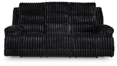 Rhine Falls Power Reclining Sofa with Drop Down Table - Furniture 4 Less (Jacksonville, NC)