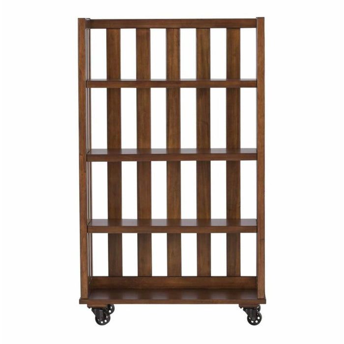 Liberty Arlington House Open Bookcase in Cobblestone Brown - Furniture 4 Less (Jacksonville, NC)