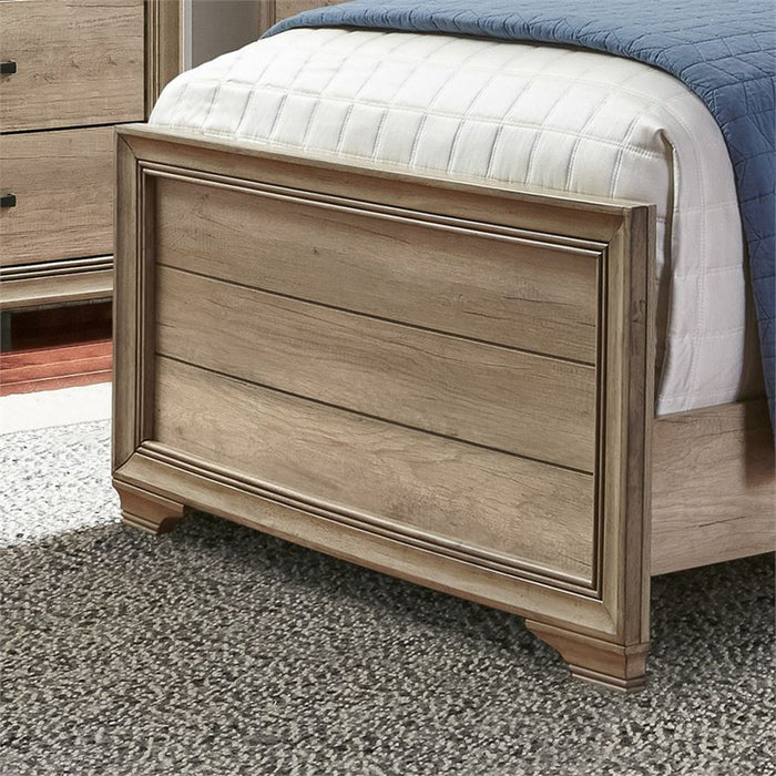 Liberty Furniture Sun Valley Twin Upholstered Bed in Sandstone - Furniture 4 Less (Jacksonville, NC)