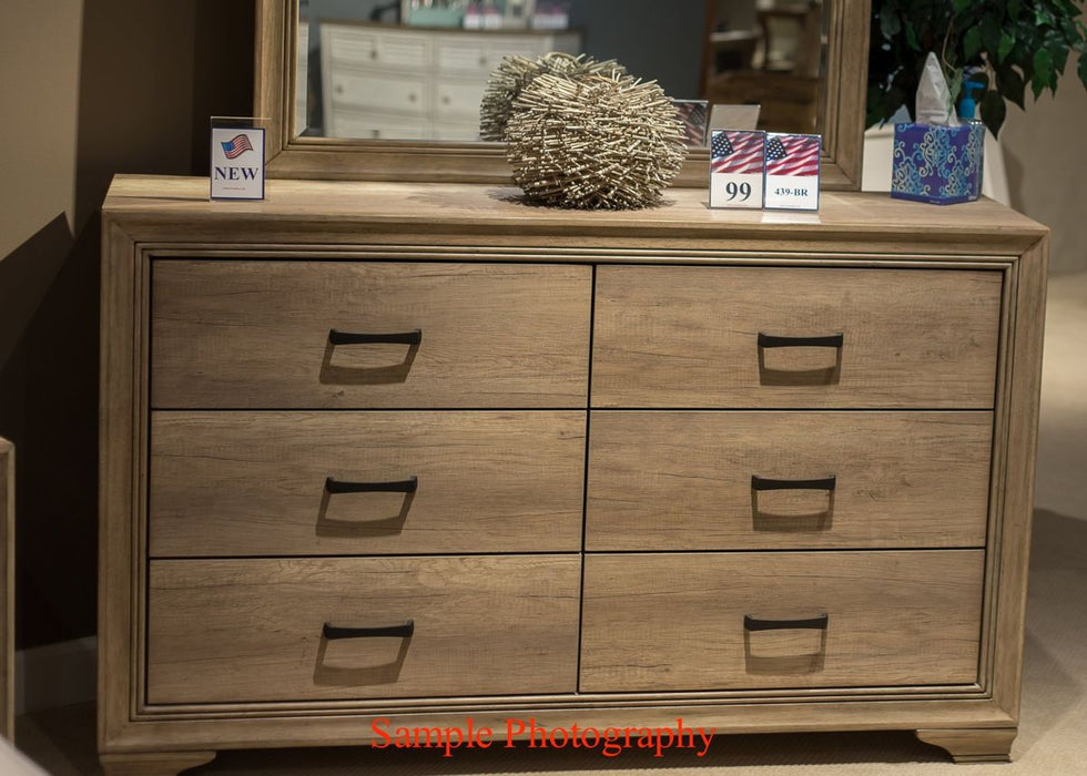 Liberty Sun Valley Drawer Dresser in Sandstone - Furniture 4 Less (Jacksonville, NC)