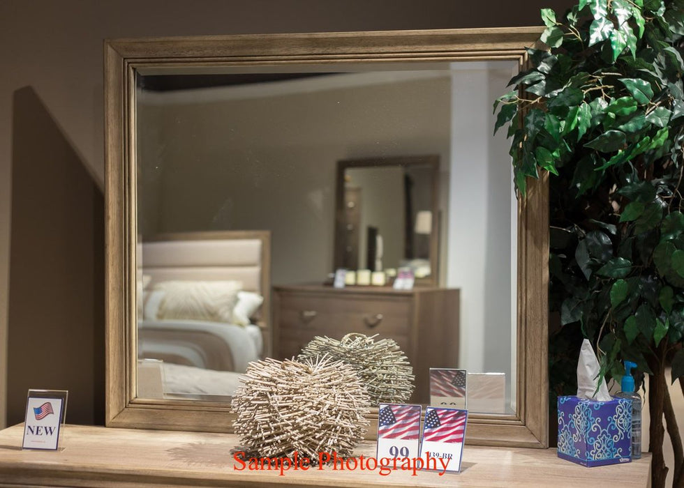 Liberty Sun Valley Landscape Mirror in Sandstone - Furniture 4 Less (Jacksonville, NC)