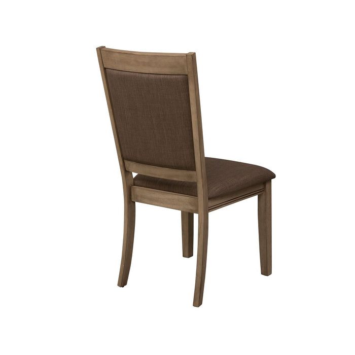 Sun Valley Upholstered Side Chair in Sandstone (RTA) - Furniture 4 Less (Jacksonville, NC)