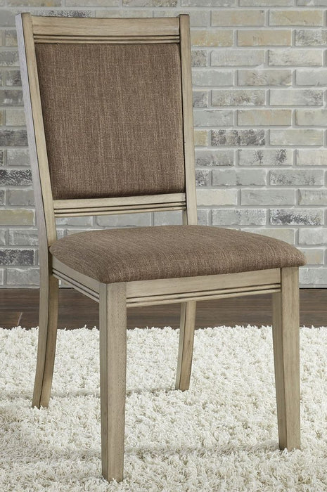 Liberty Furniture Sun Valley Upholstered Side Chair in Sandstone (RTA) - Furniture 4 Less (Jacksonville, NC)