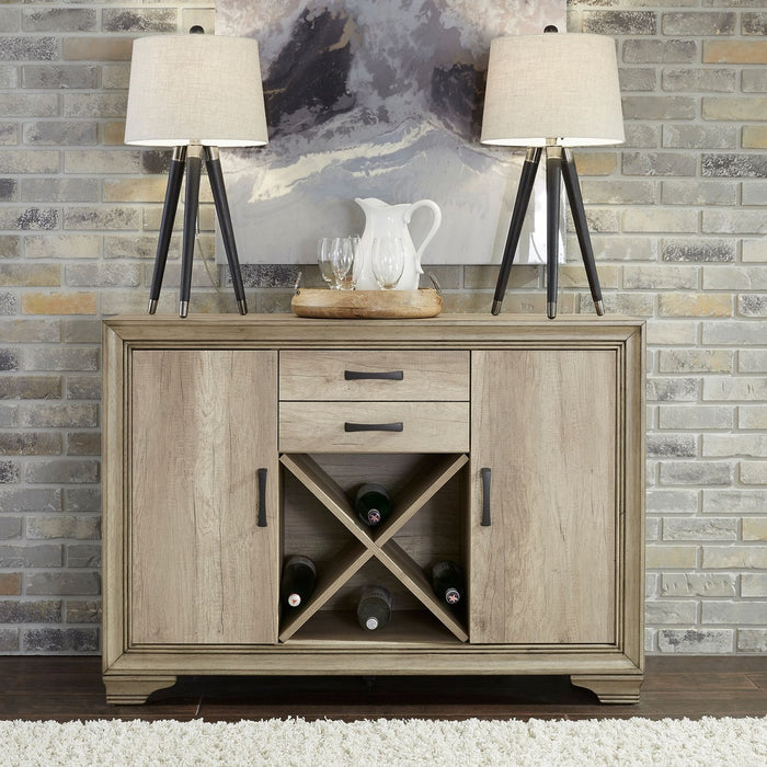 Liberty Furniture Sun Valley Server Sandstone (RTA) - Furniture 4 Less (Jacksonville, NC)