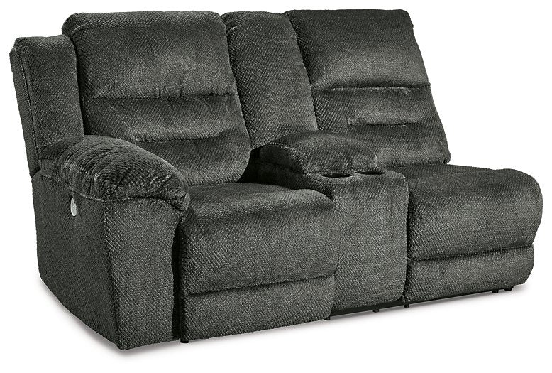 Nettington Power Reclining Sectional - Furniture 4 Less (Jacksonville, NC)