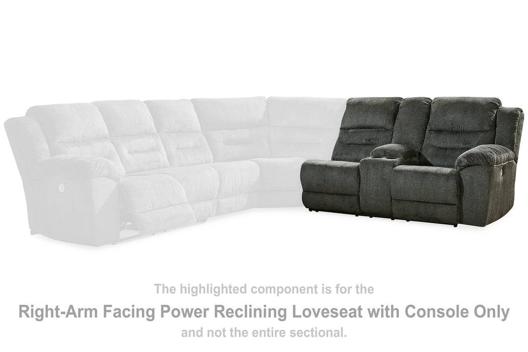 Nettington Power Reclining Sectional - Furniture 4 Less (Jacksonville, NC)