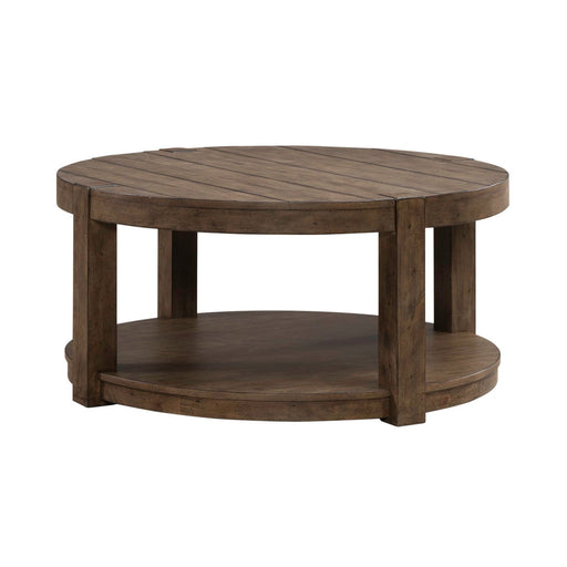 Broadmore Round Cocktail Table - Furniture 4 Less (Jacksonville, NC)