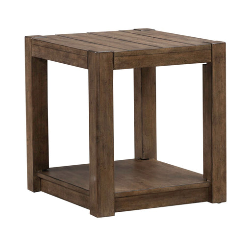 Broadmore Square Chairside Table - Furniture 4 Less (Jacksonville, NC)