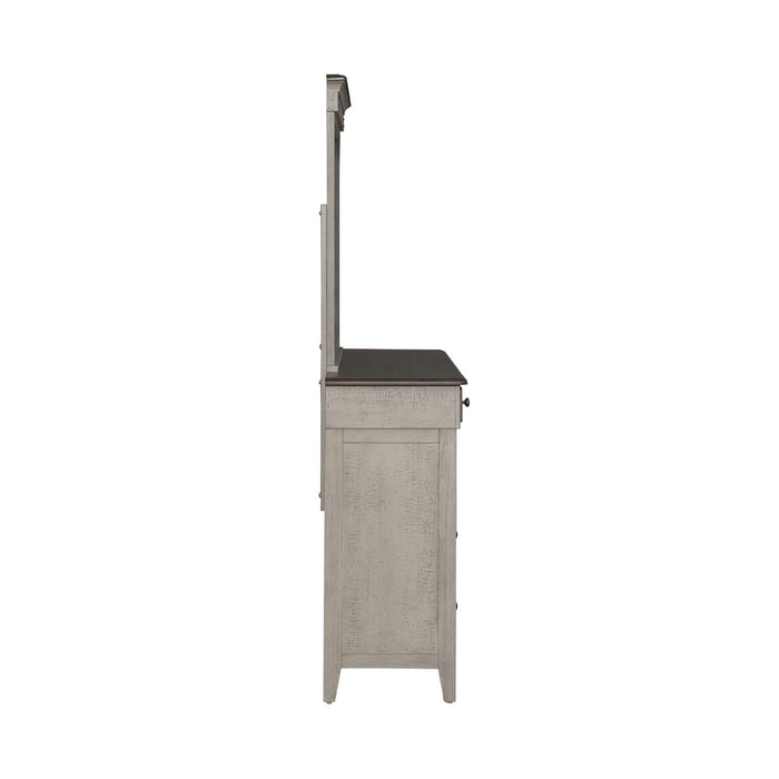 Ivy Hollow Dresser & Mirror - Furniture 4 Less (Jacksonville, NC)