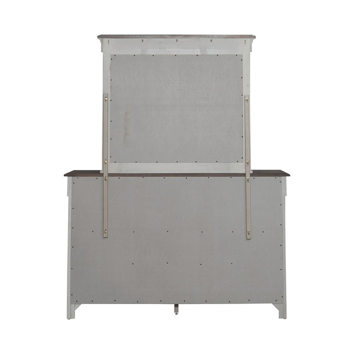 Ivy Hollow Dresser & Mirror - Furniture 4 Less (Jacksonville, NC)