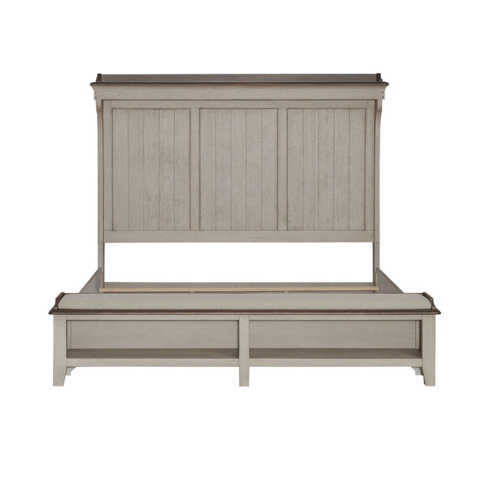 Ivy Hollow King Mantle Storage Bed - Furniture 4 Less (Jacksonville, NC)