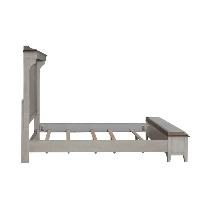 Ivy Hollow King Mantle Storage Bed - Furniture 4 Less (Jacksonville, NC)