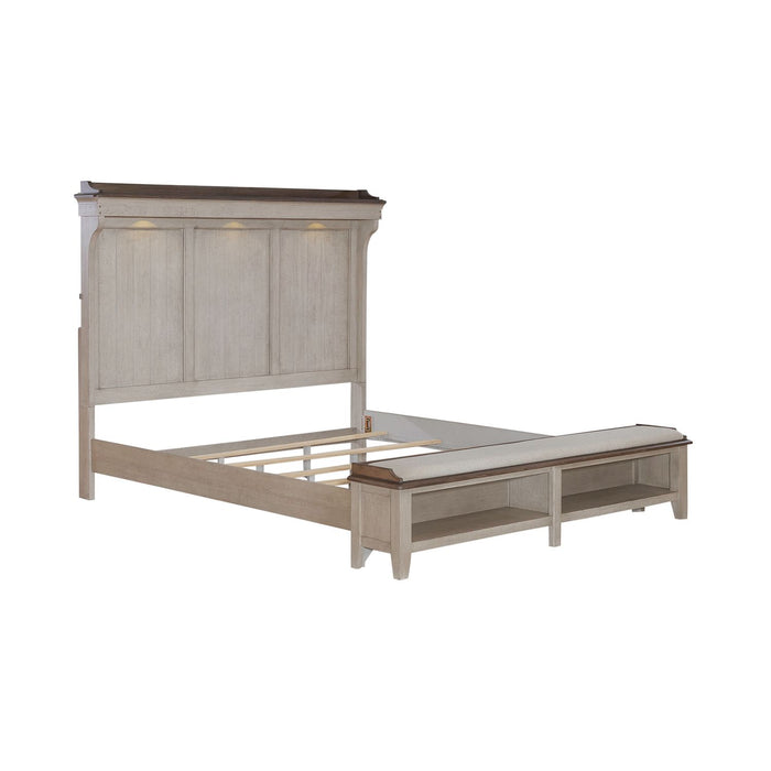 Ivy Hollow King Mantle Storage Bed - Furniture 4 Less (Jacksonville, NC)