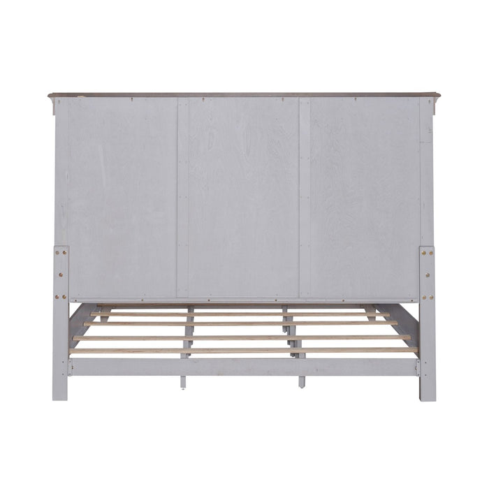Ivy Hollow King Panel Bed - Furniture 4 Less (Jacksonville, NC)