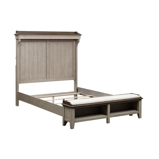 Ivy Hollow Queen Mantle Storage Bed - Furniture 4 Less (Jacksonville, NC)