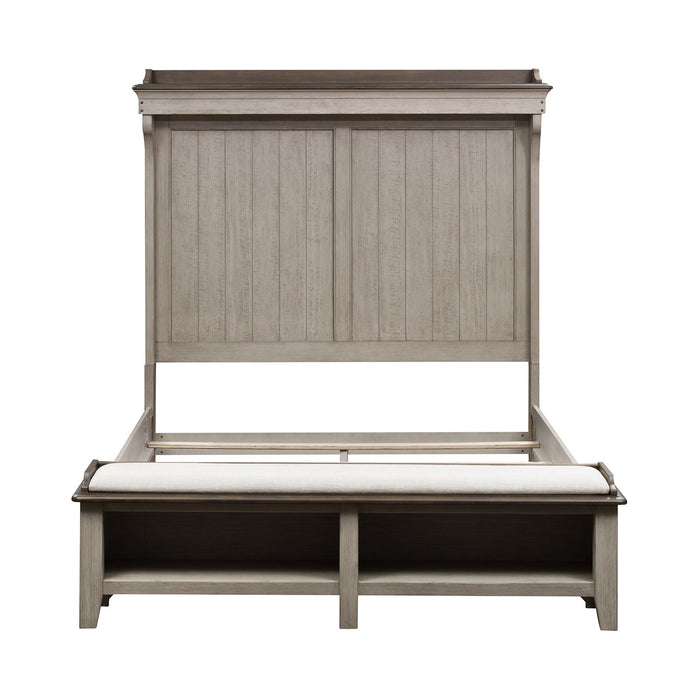 Ivy Hollow Queen Mantle Storage Bed - Furniture 4 Less (Jacksonville, NC)