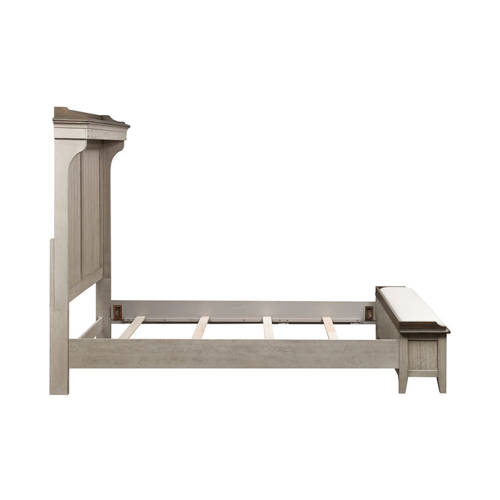 Ivy Hollow Queen Mantle Storage Bed - Furniture 4 Less (Jacksonville, NC)