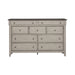 Ivy Hollow 9 Drawer Dresser in Weathered Linen - Furniture 4 Less (Jacksonville, NC)