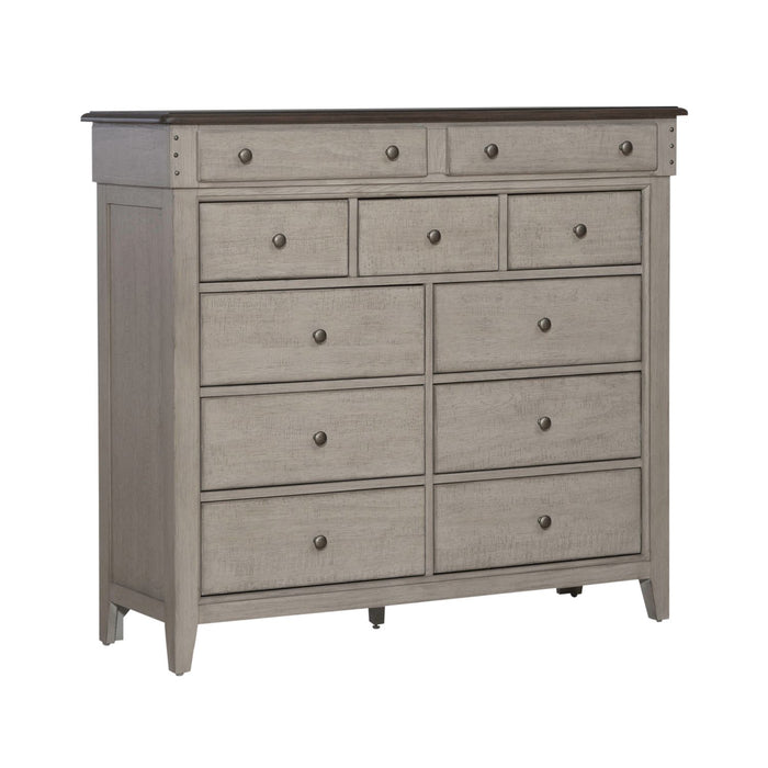 Ivy Hollow 11 Drawer Chesser in Weathered Linen - Furniture 4 Less (Jacksonville, NC)