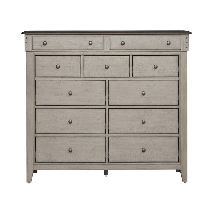 Ivy Hollow 11 Drawer Chesser in Weathered Linen - Furniture 4 Less (Jacksonville, NC)